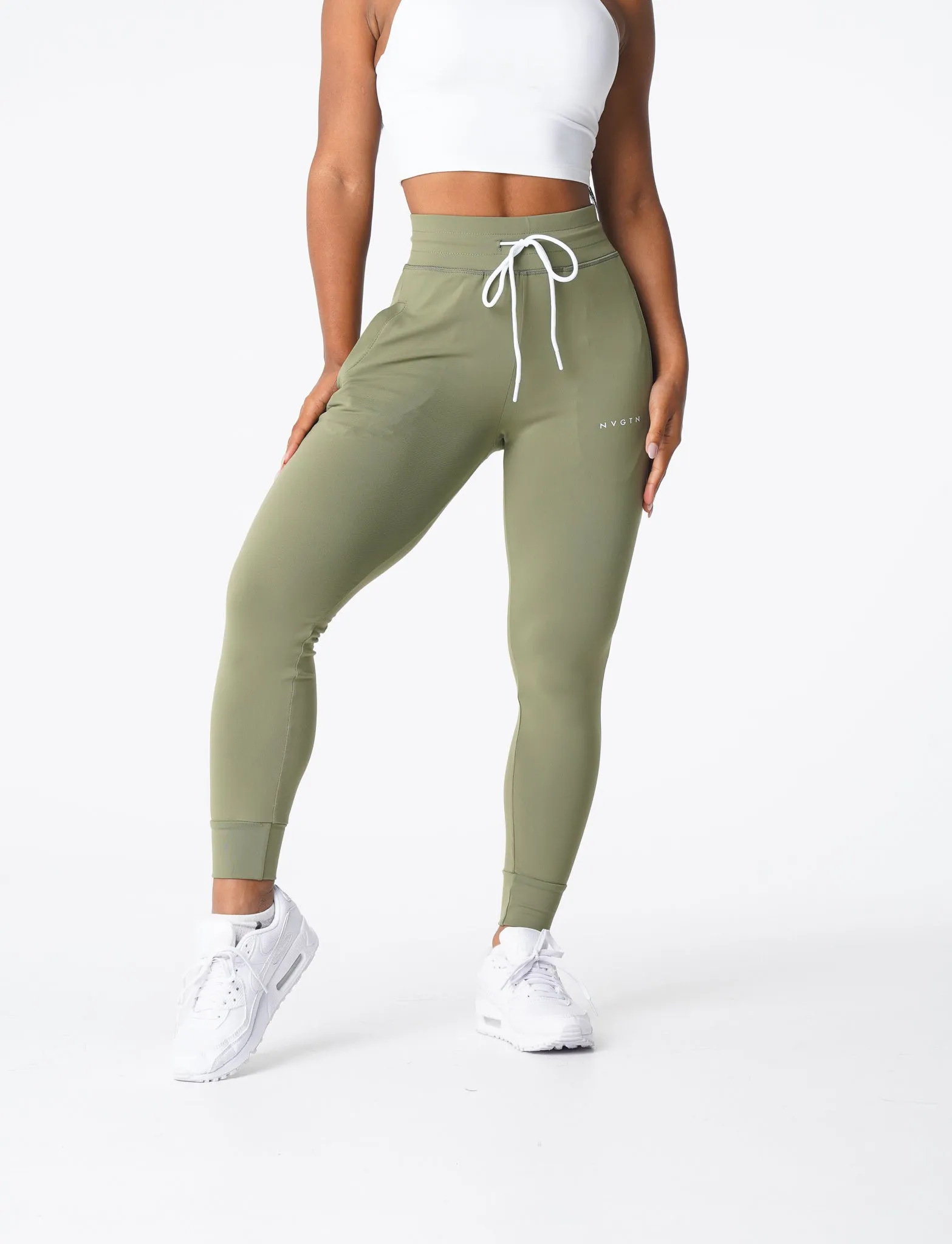 Olive Joggers sold by NVGTN