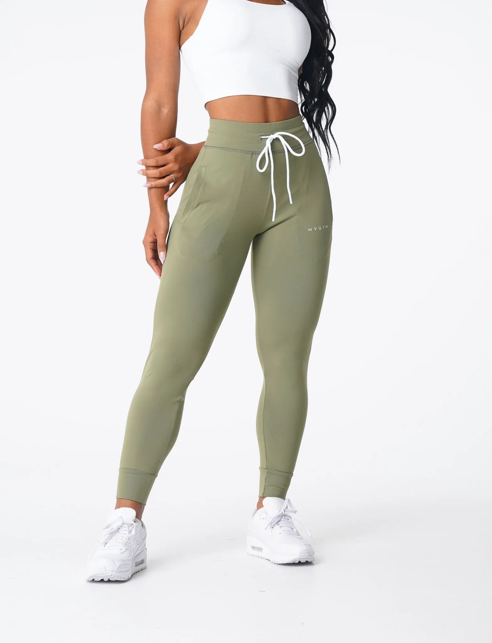 Olive Joggers sold by NVGTN product image thumbnail 4