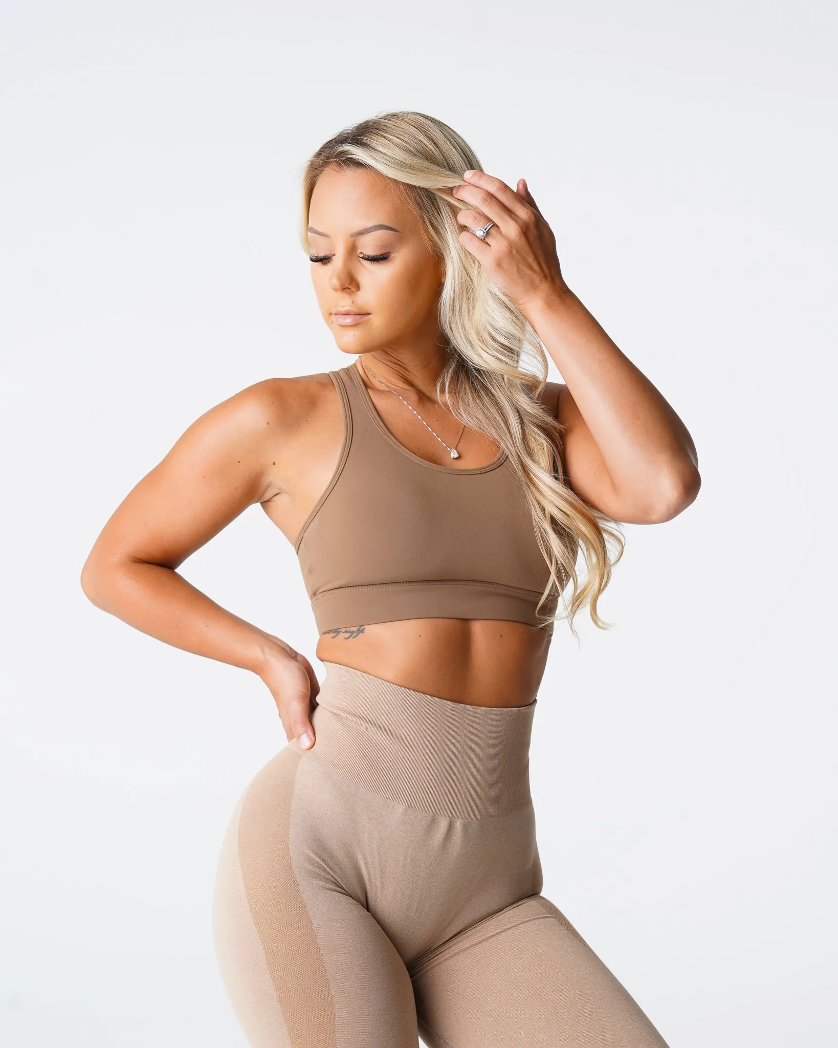 Mocha Trio Bra sold by NVGTN product image thumbnail 4