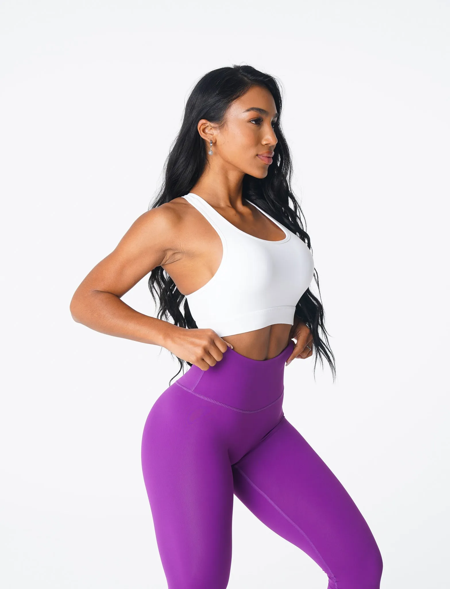 White Trio Bra sold by NVGTN product image thumbnail 2