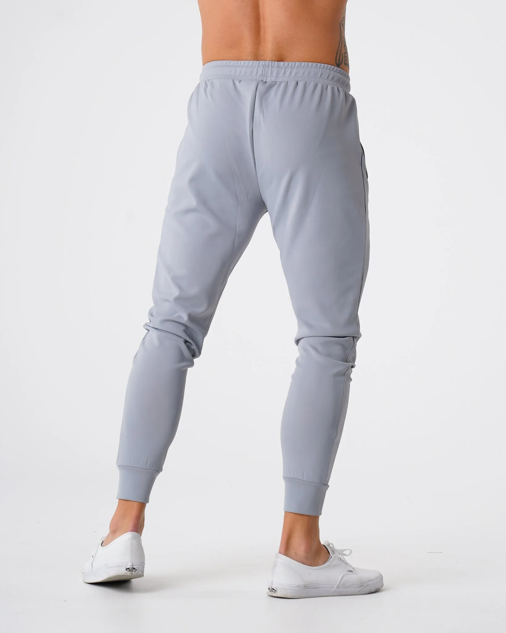 Grey Track Joggers sold by NVGTN product image thumbnail 4