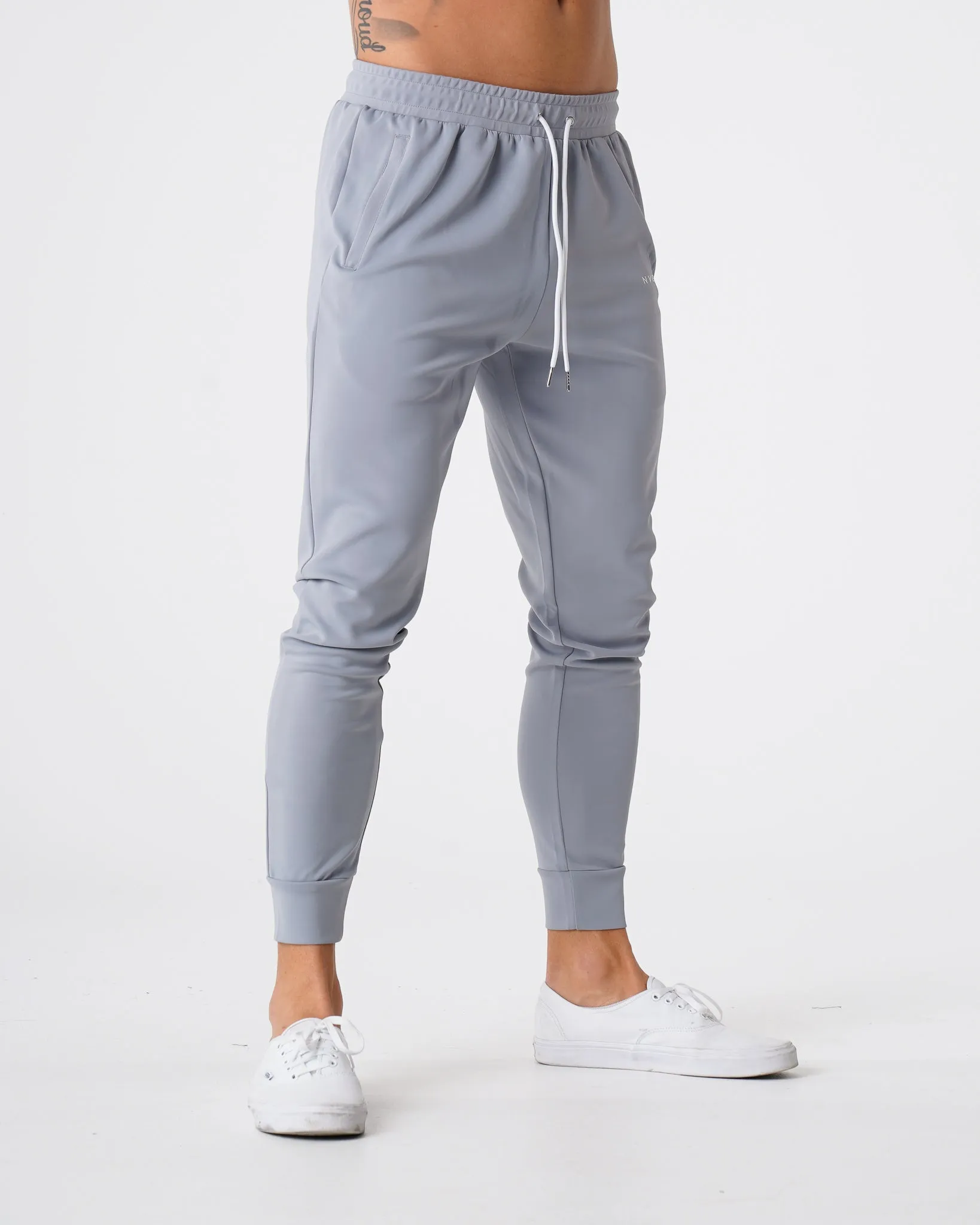 Grey Track Joggers sold by NVGTN product image thumbnail 3