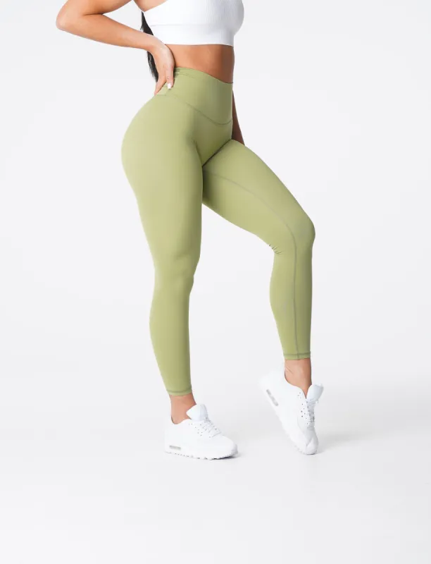 Olive Signature 2.0 Leggings sold by NVGTN