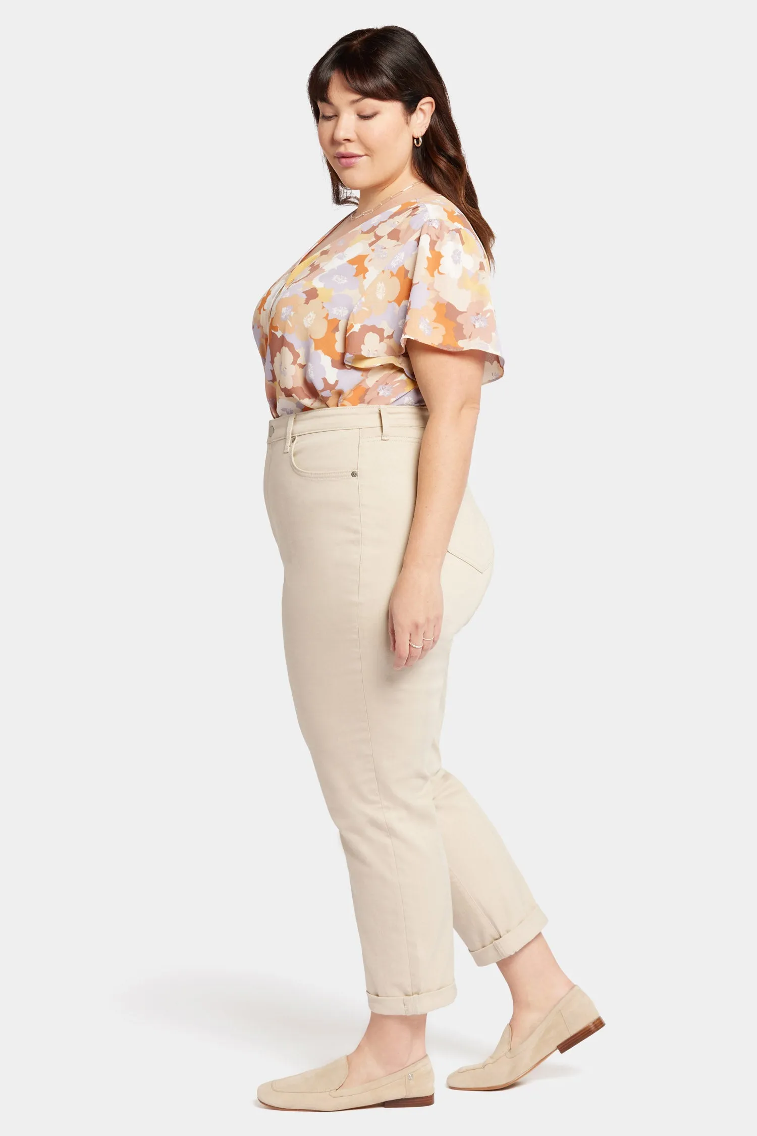 Margot Girlfriend Jeans In Plus Size - Feather sold by NYDJ product image thumbnail 5
