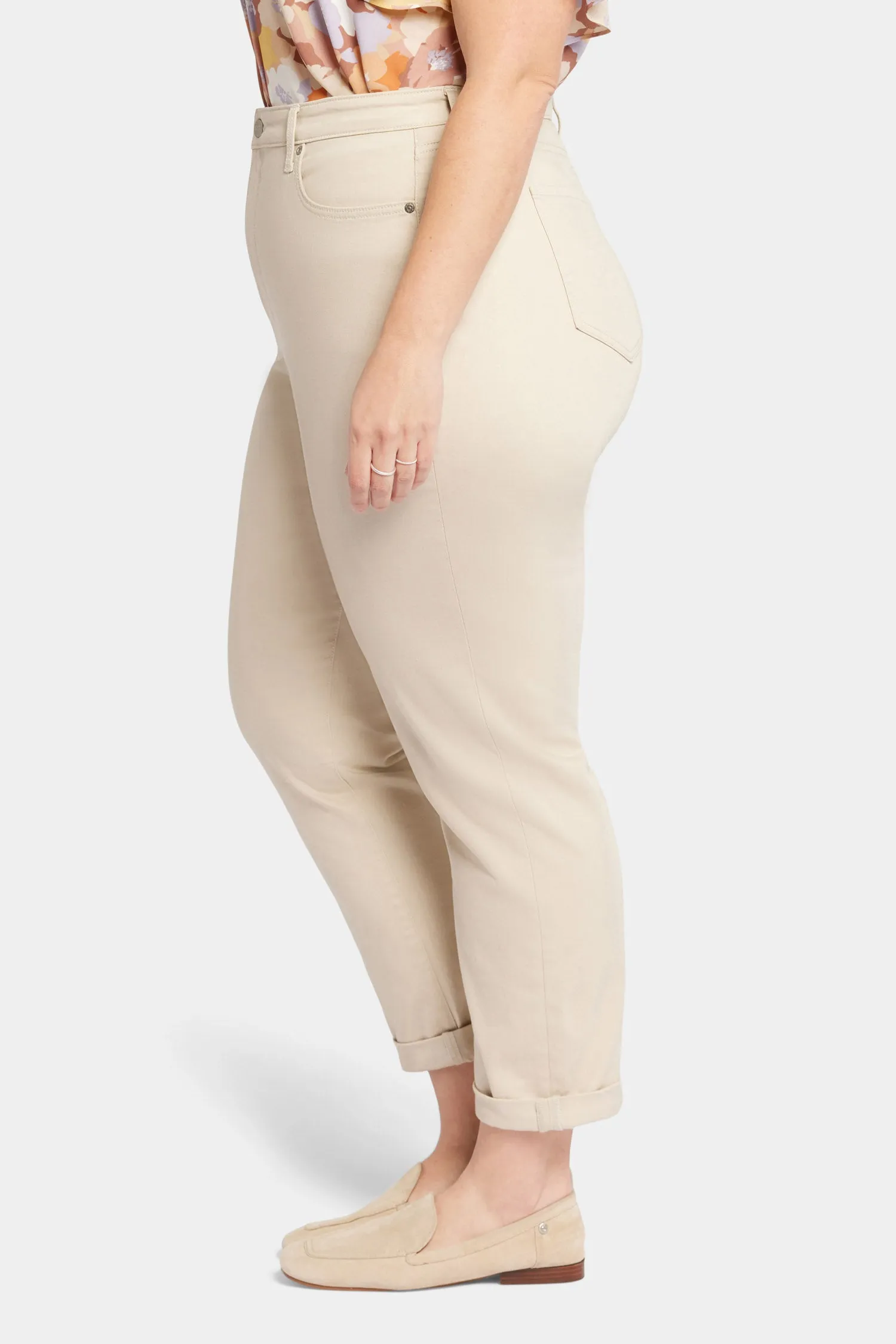 Margot Girlfriend Jeans In Plus Size - Feather sold by NYDJ product image thumbnail 3