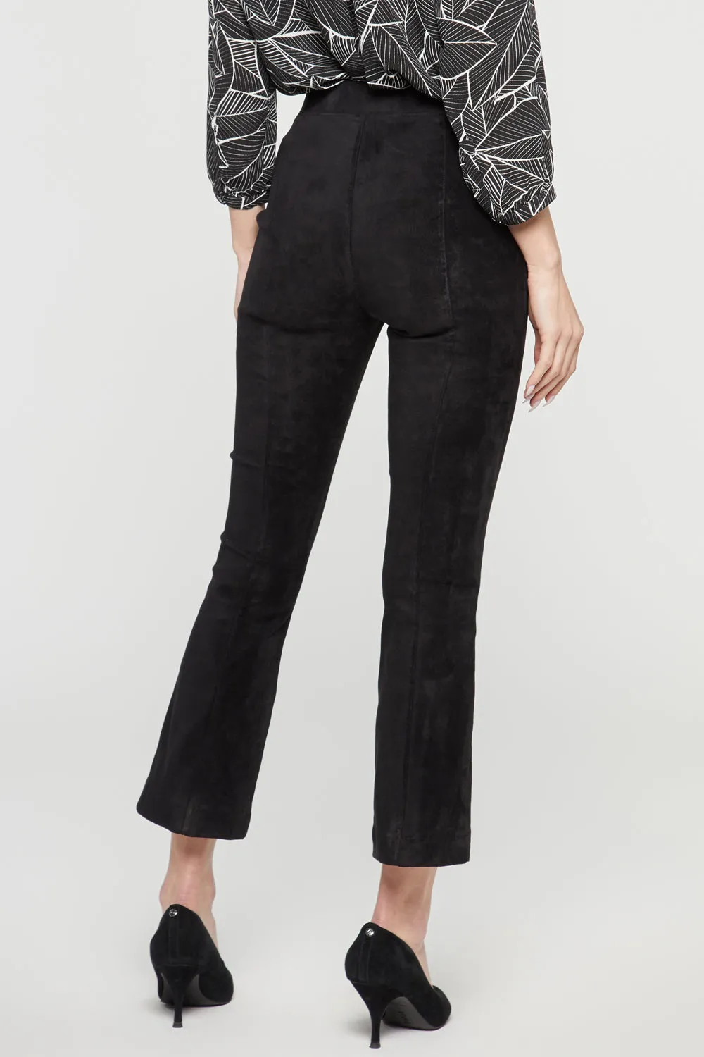 Slim Bootcut Pull-On Pants In Petite - Black sold by NYDJ product image thumbnail 2