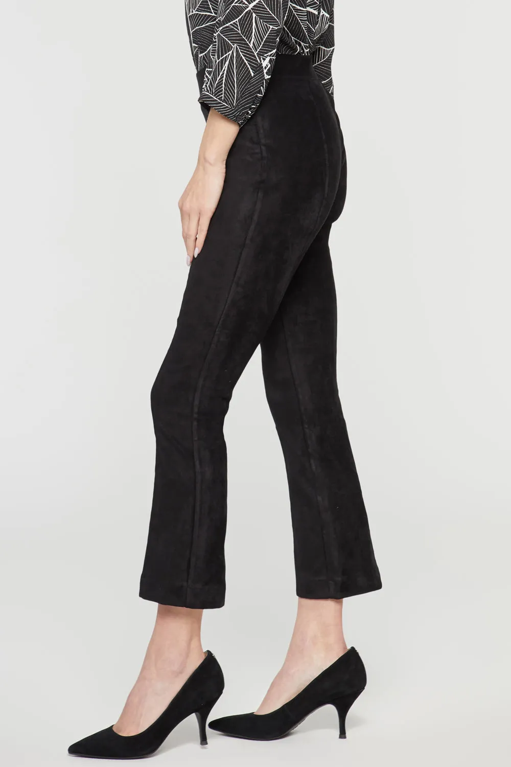 Slim Bootcut Pull-On Pants In Petite - Black sold by NYDJ product image thumbnail 3