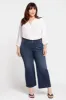 Teresa Wide Leg Ankle Jeans In Plus Size - Inspire sold by NYDJ