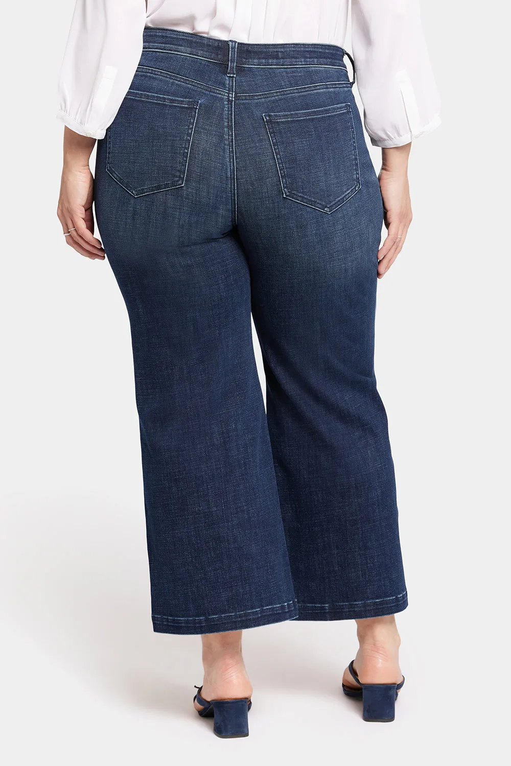 Teresa Wide Leg Ankle Jeans In Plus Size - Inspire sold by NYDJ product image thumbnail 2