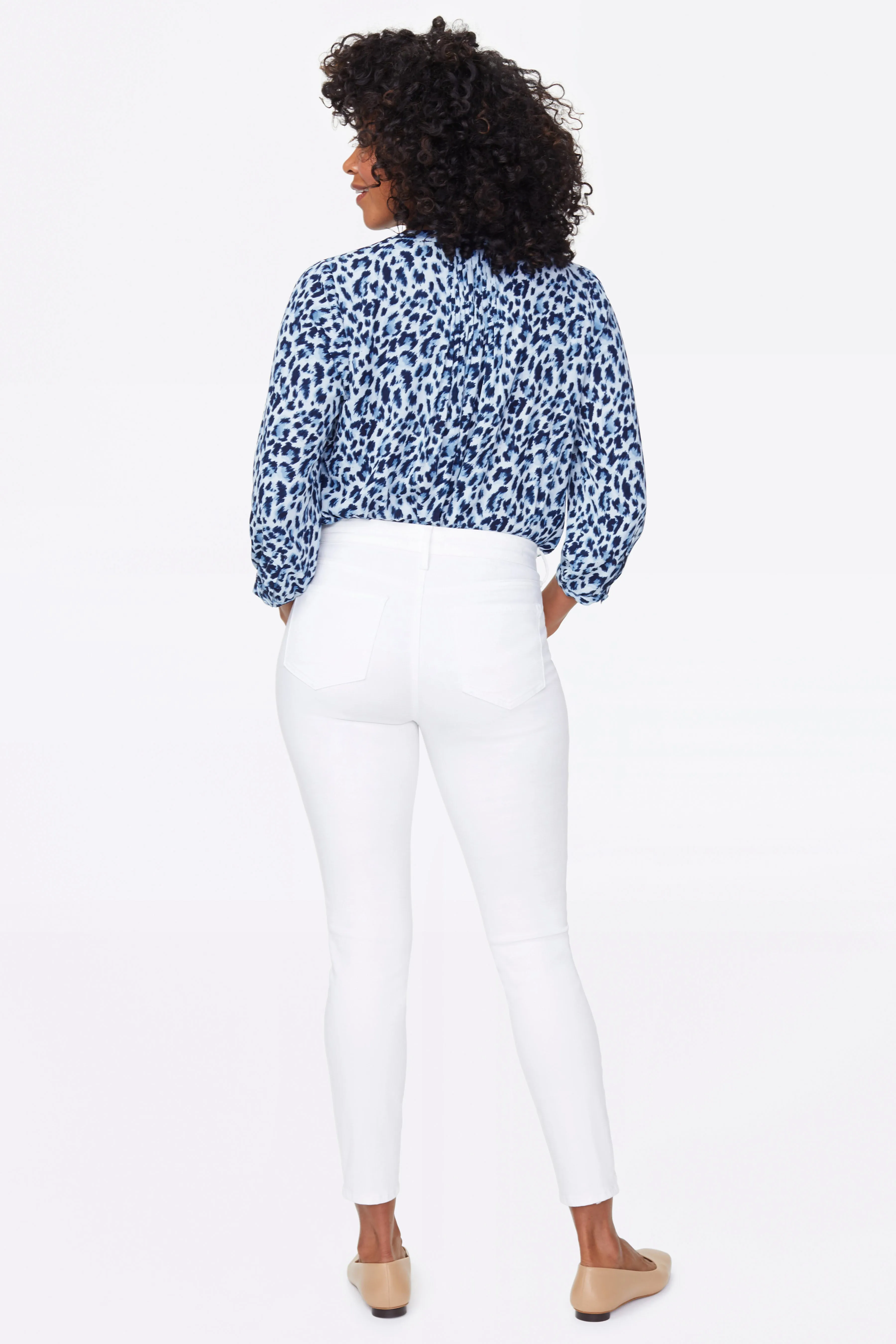 Ami Skinny Ankle Jeans - Optic White sold by NYDJ product image thumbnail 4