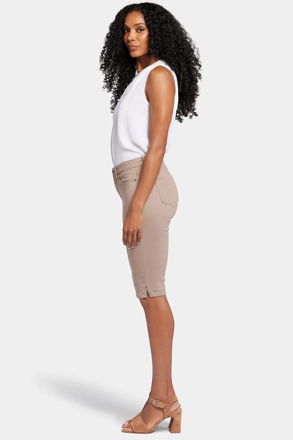 Sophie Bike Capri Jeans - Saddlewood sold by NYDJ product image thumbnail 5