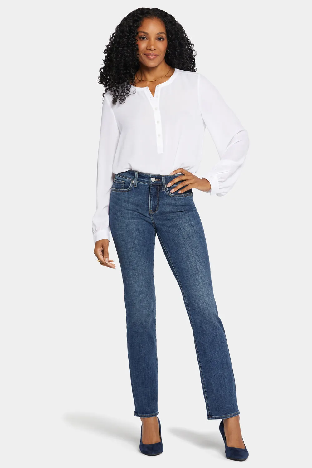 Marilyn Straight Jeans - Marcel sold by NYDJ