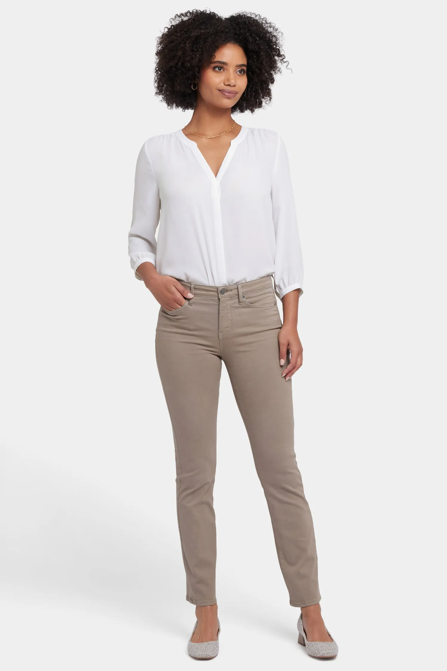 Sheri Slim Jeans - Country Oak sold by NYDJ