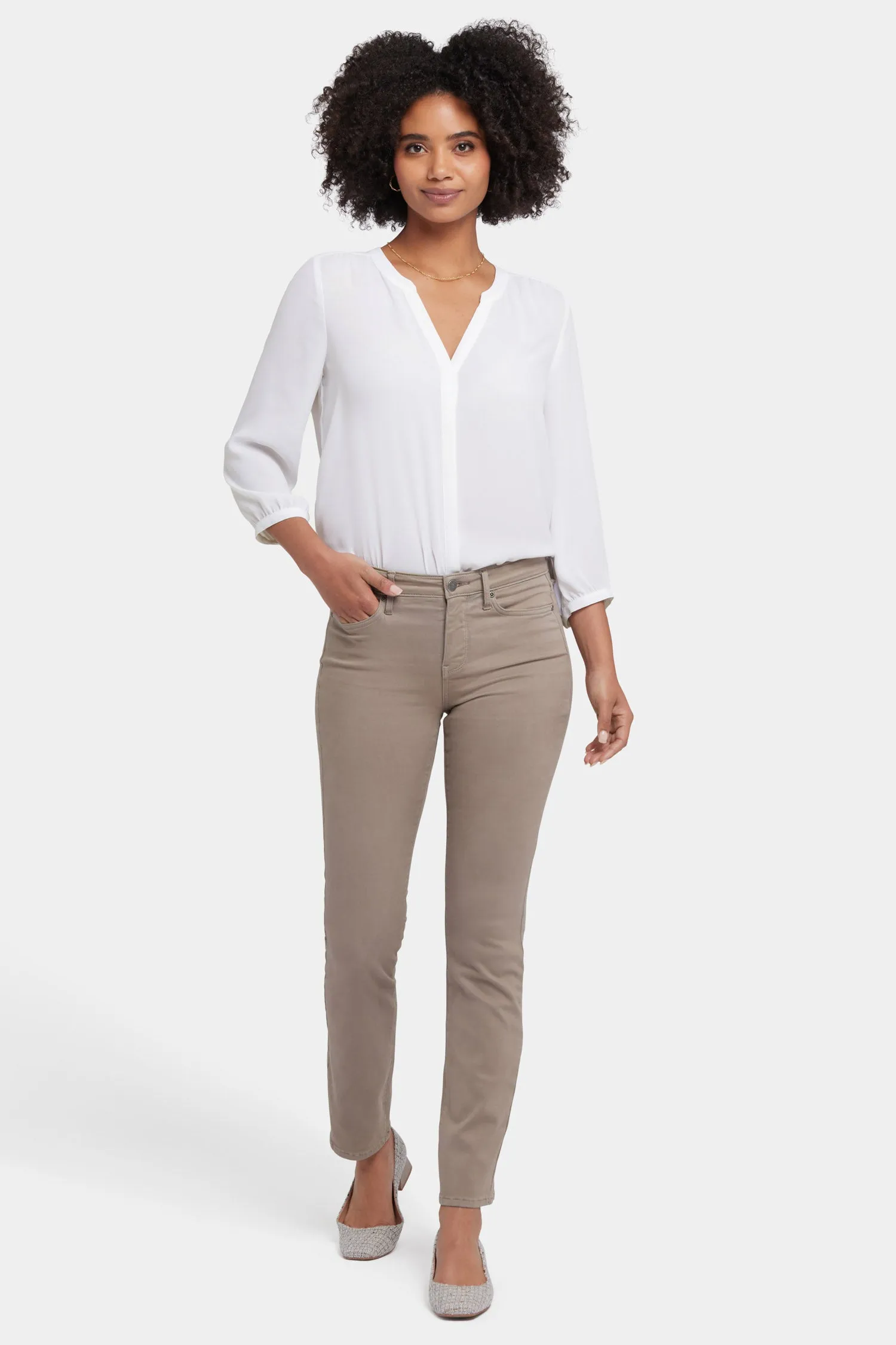 Sheri Slim Jeans - Country Oak sold by NYDJ product image thumbnail 4