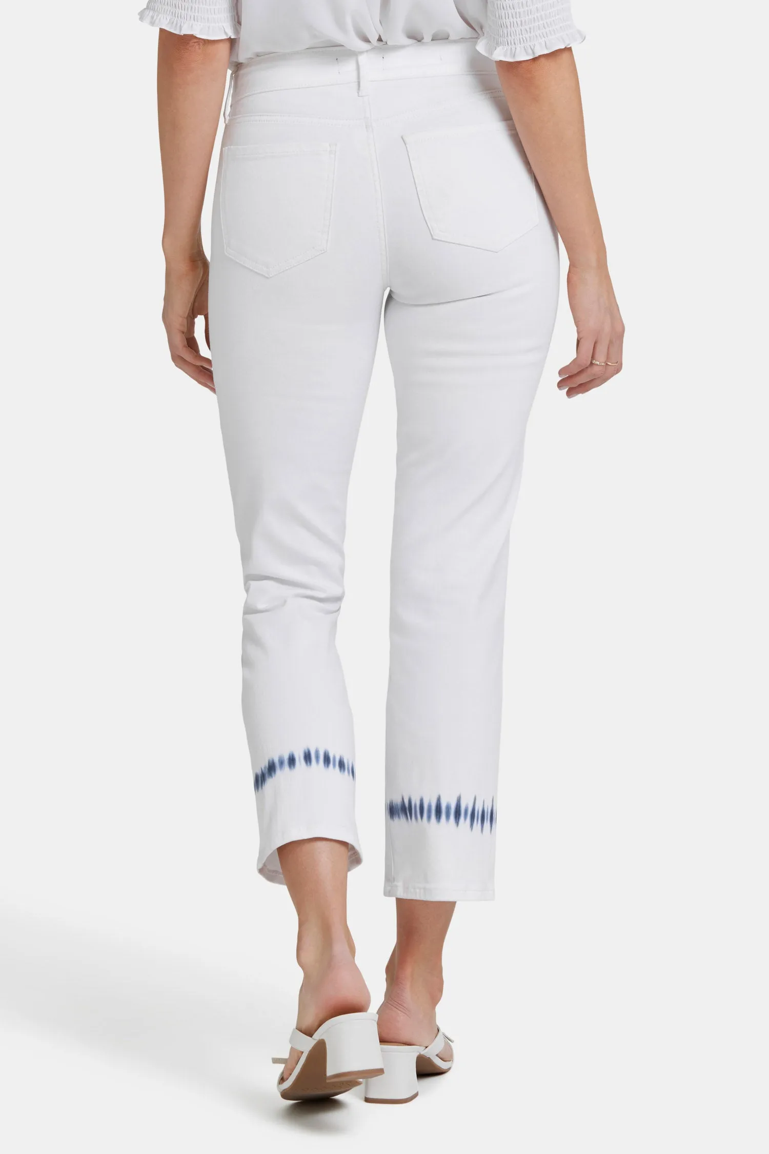 Marilyn Straight Ankle Jeans - Wave Tie Dye sold by NYDJ product image thumbnail 2