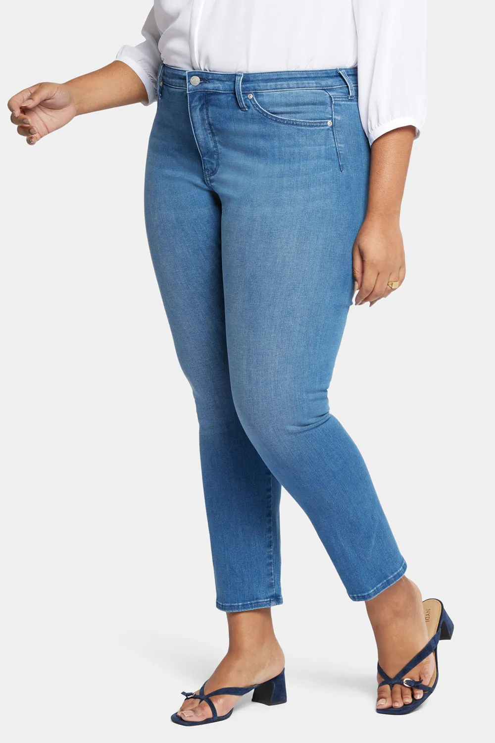 Le Silhouette Sheri Slim Jeans In Plus Size - Stunning sold by NYDJ product image thumbnail 3