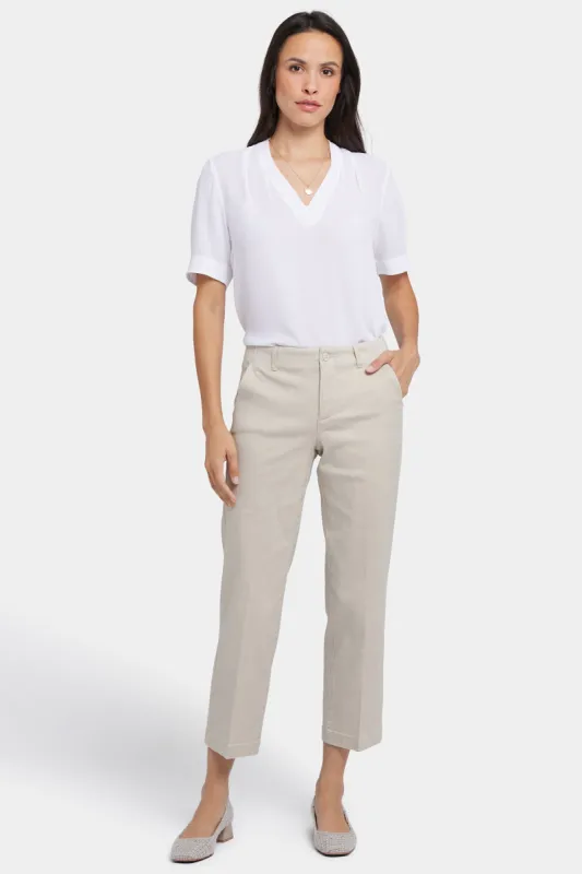 Marilyn Straight Ankle Pants - Feather sold by NYDJ