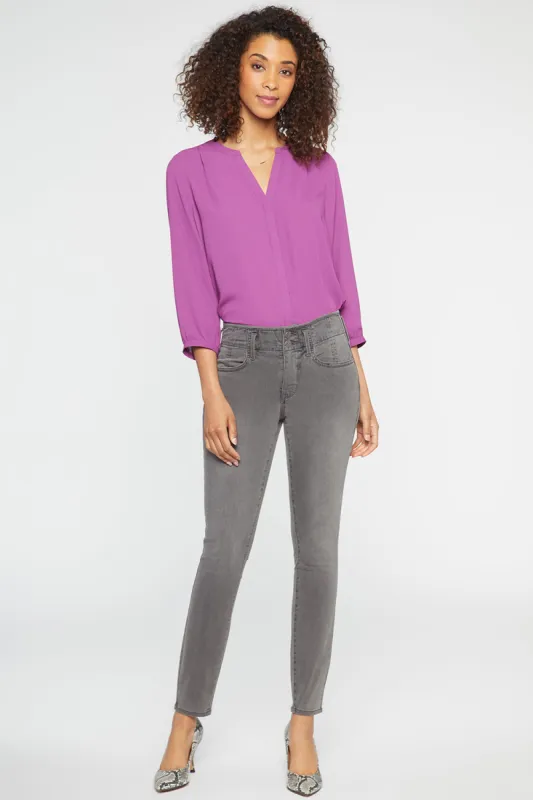 Ami Skinny Jeans In Long Inseam - Smokey Mountain sold by NYDJ