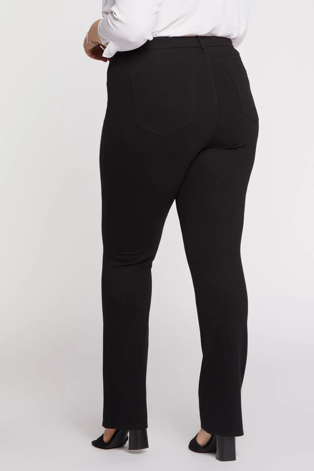Marilyn Straight Pants In Plus Size - Black sold by NYDJ product image thumbnail 2