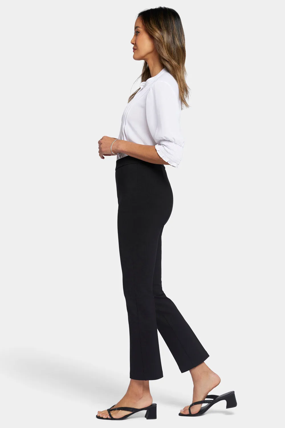 Pull-On Slim Ankle Trouser Pants - Black sold by NYDJ product image thumbnail 5