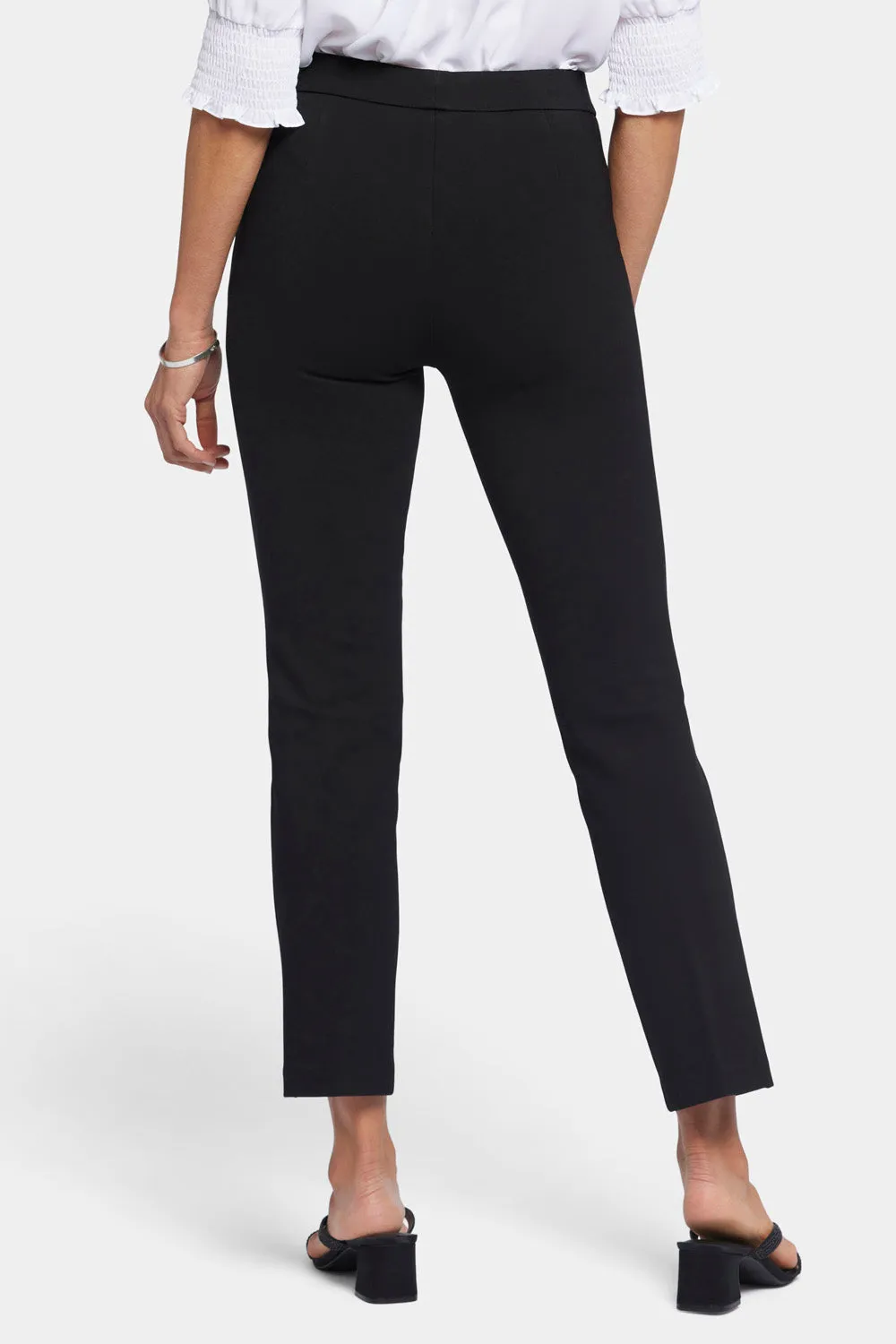 Pull-On Slim Ankle Trouser Pants - Black sold by NYDJ product image thumbnail 2