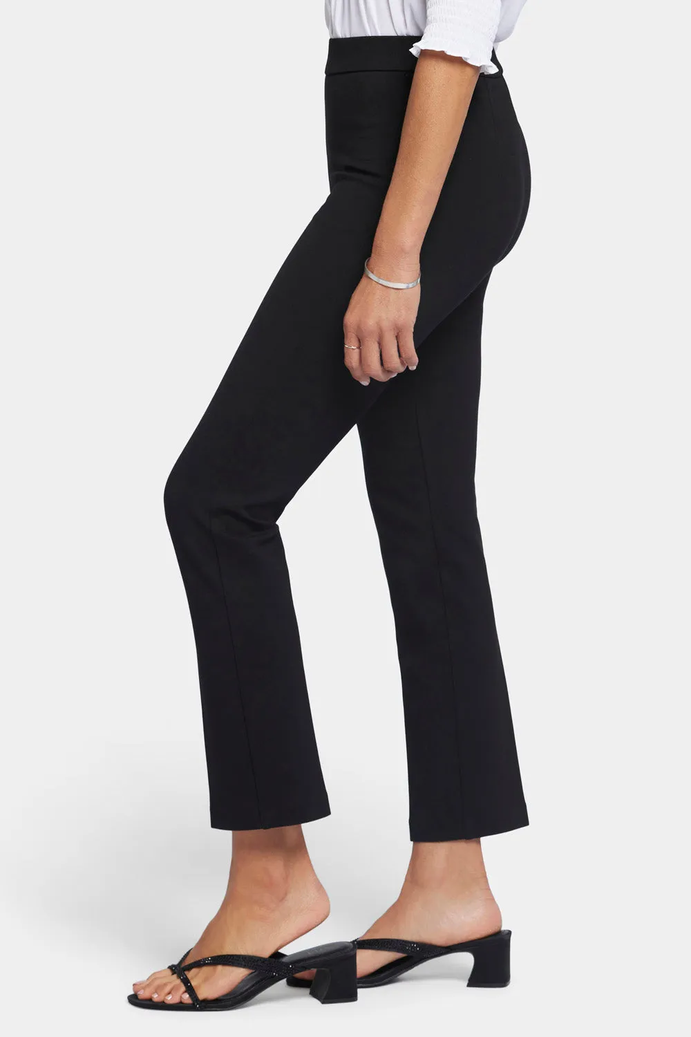 Pull-On Slim Ankle Trouser Pants - Black sold by NYDJ product image thumbnail 3