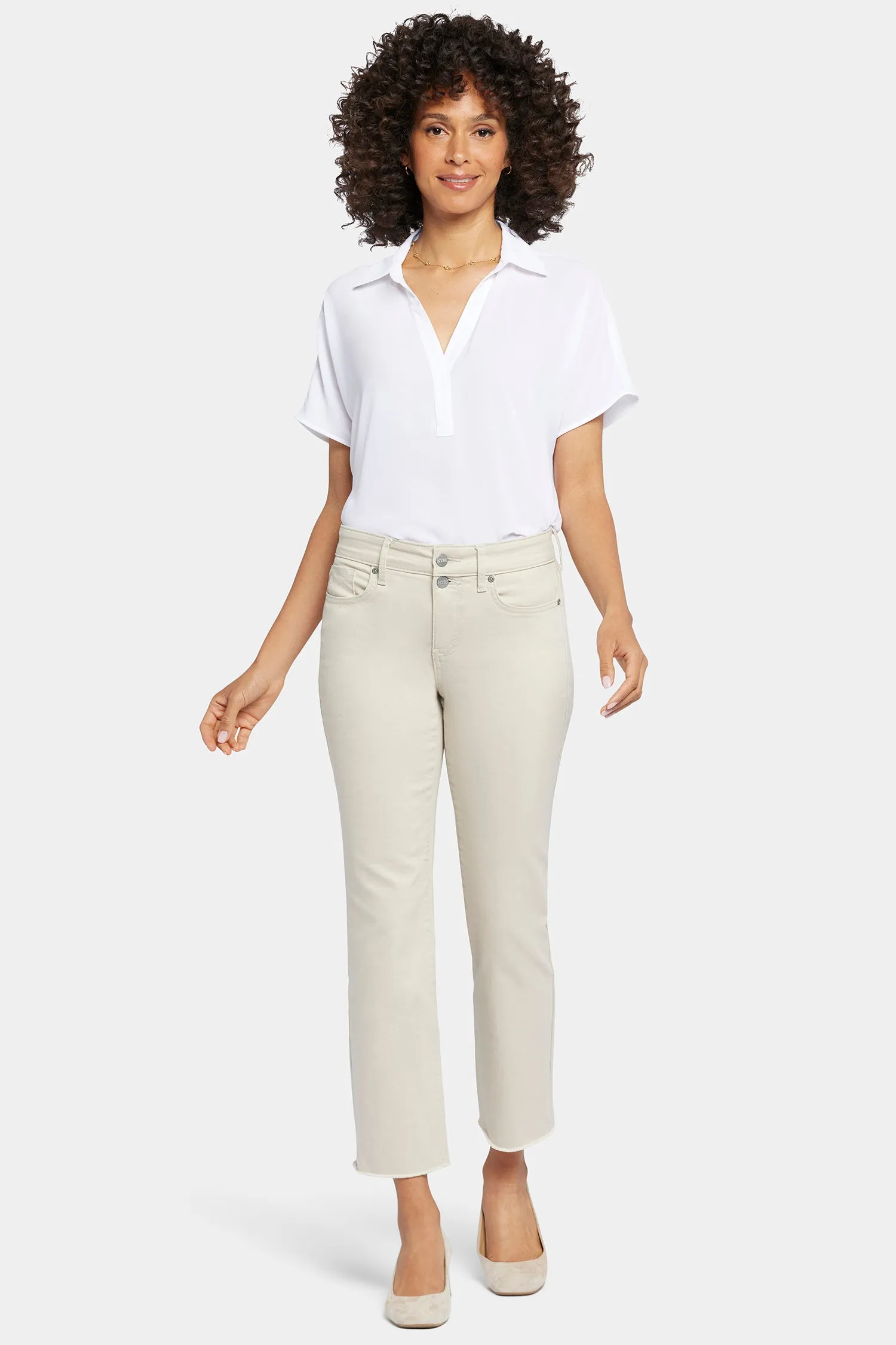 Marilyn Straight Ankle Jeans - Feather sold by NYDJ