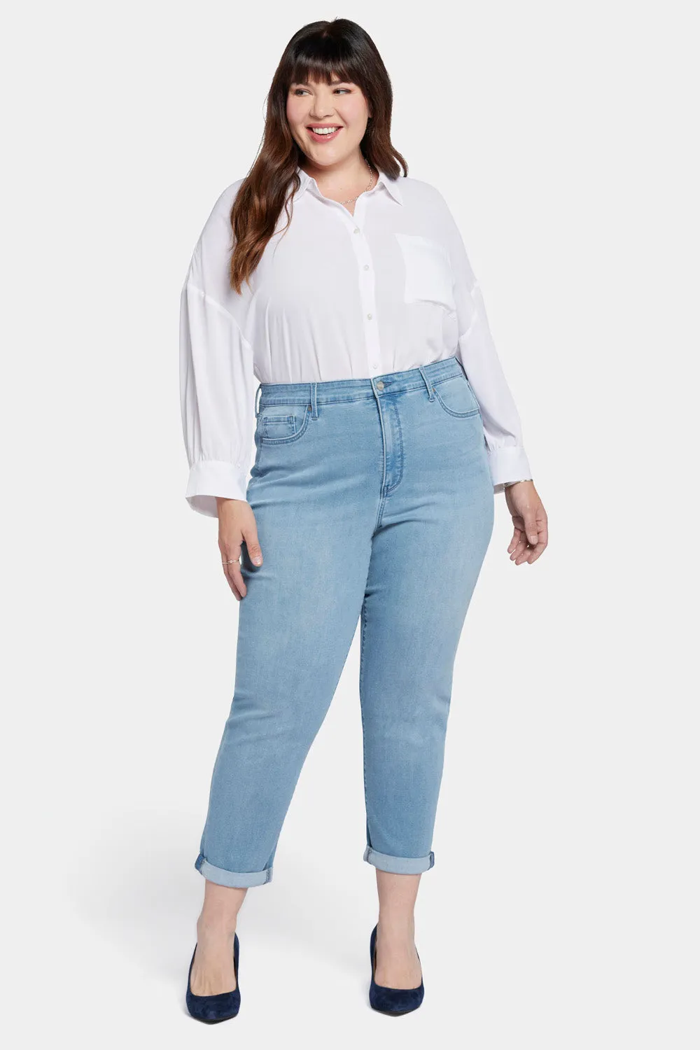 Margot Girlfriend Jeans In Plus Size - Kingston sold by NYDJ product image thumbnail 4