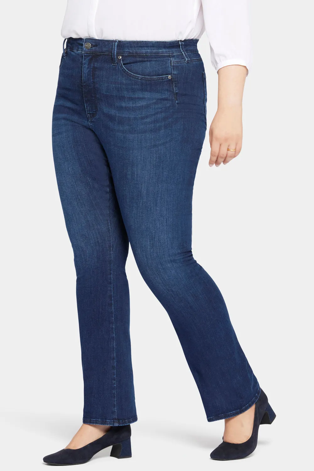 Le Silhouette Slim Bootcut Jeans In Plus Size - Marvelous sold by NYDJ product image thumbnail 3