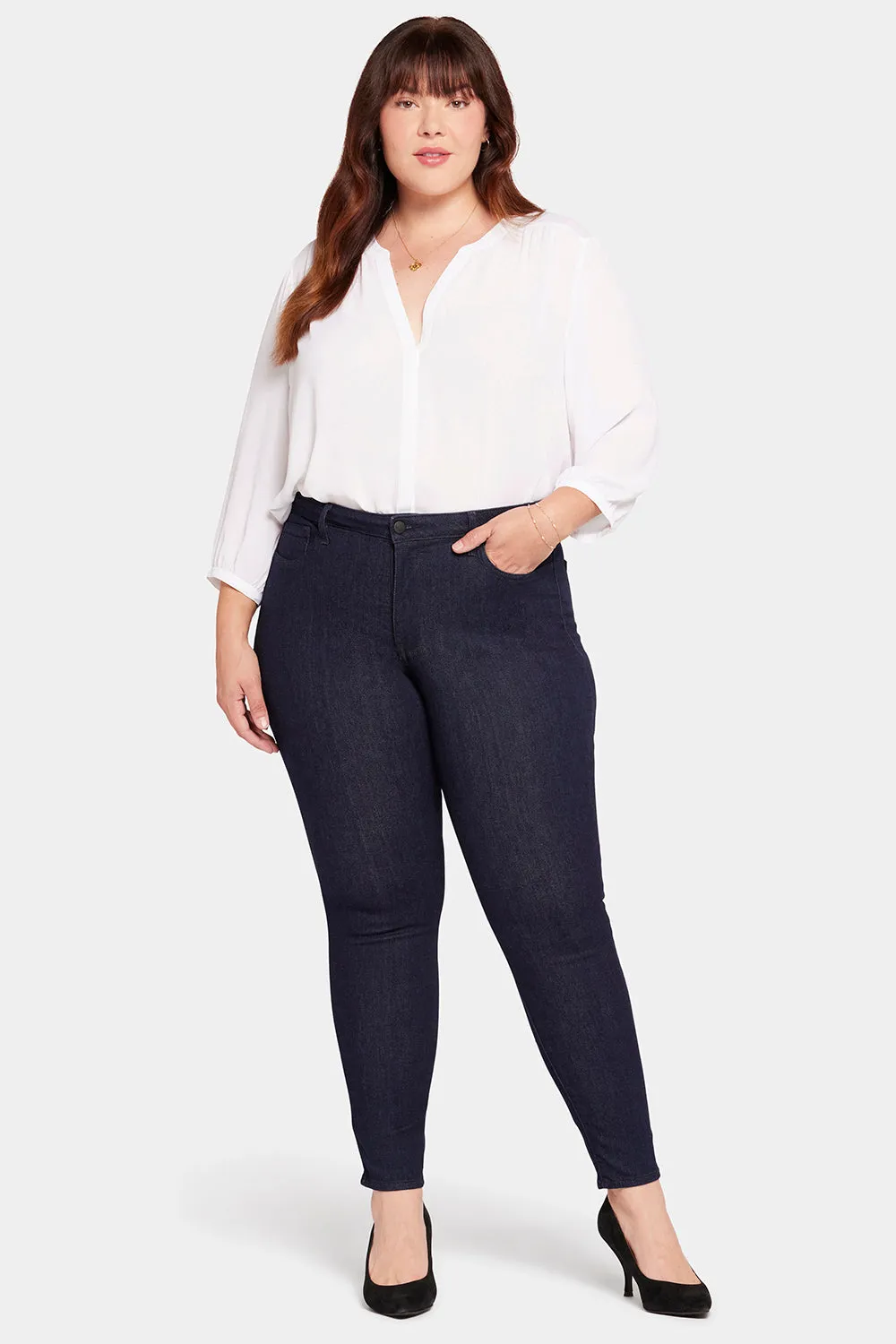 Ami Skinny Jeans In Plus Size - Rinse sold by NYDJ product image thumbnail 4