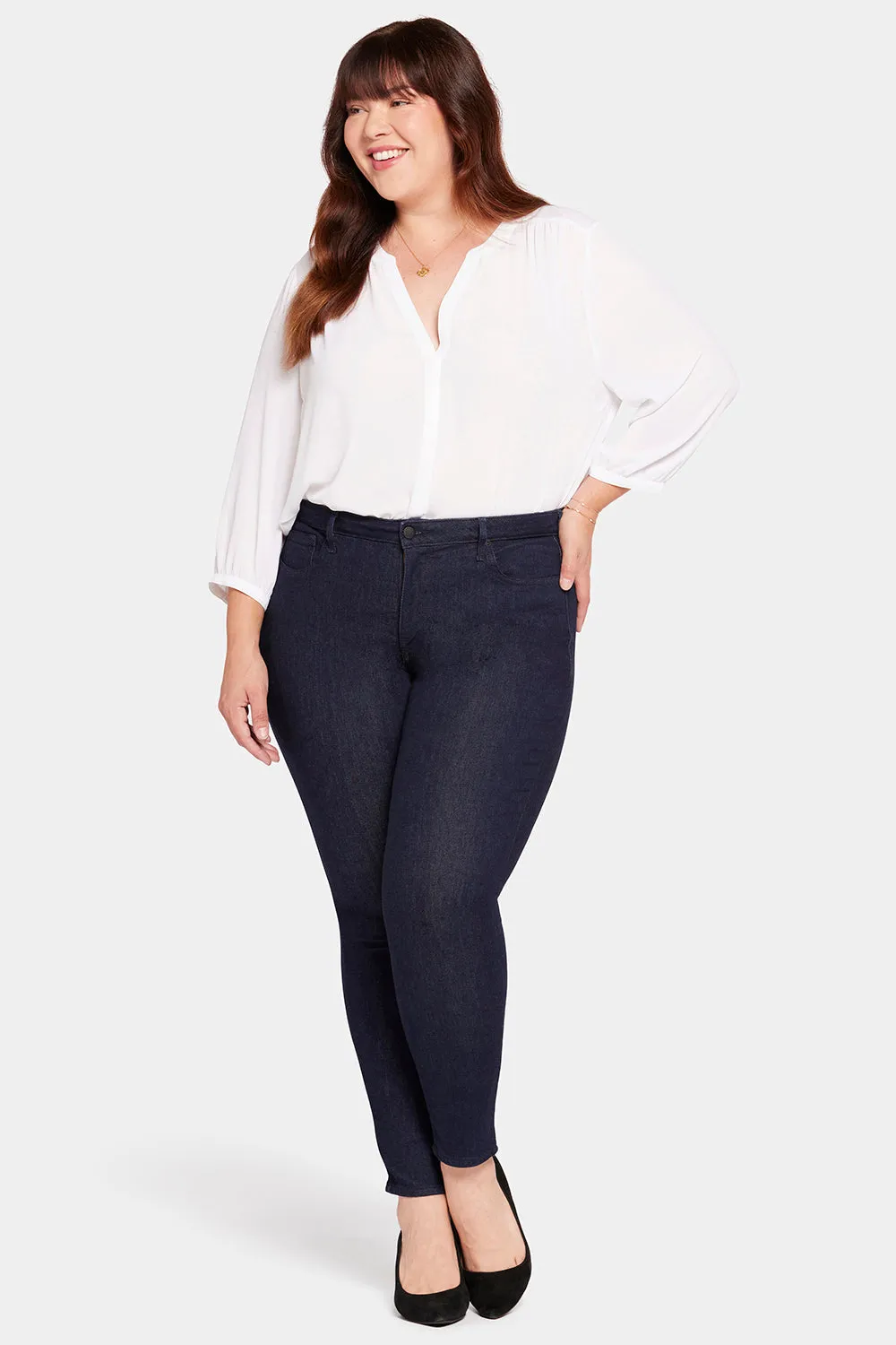 Ami Skinny Jeans In Plus Size - Rinse sold by NYDJ