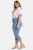 Dakota Crop Pull-On Jeans In Plus Size - Corfu sold by NYDJ