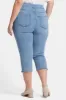 Dakota Crop Pull-On Jeans In Plus Size - Corfu sold by NYDJ