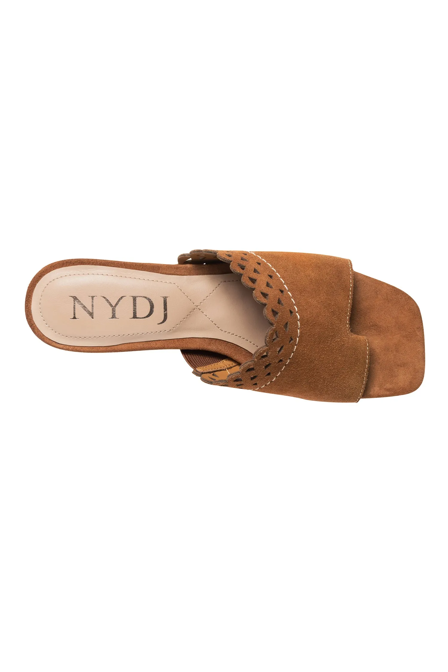 Alanah Mule Sandals - Cognac sold by NYDJ product image thumbnail 4
