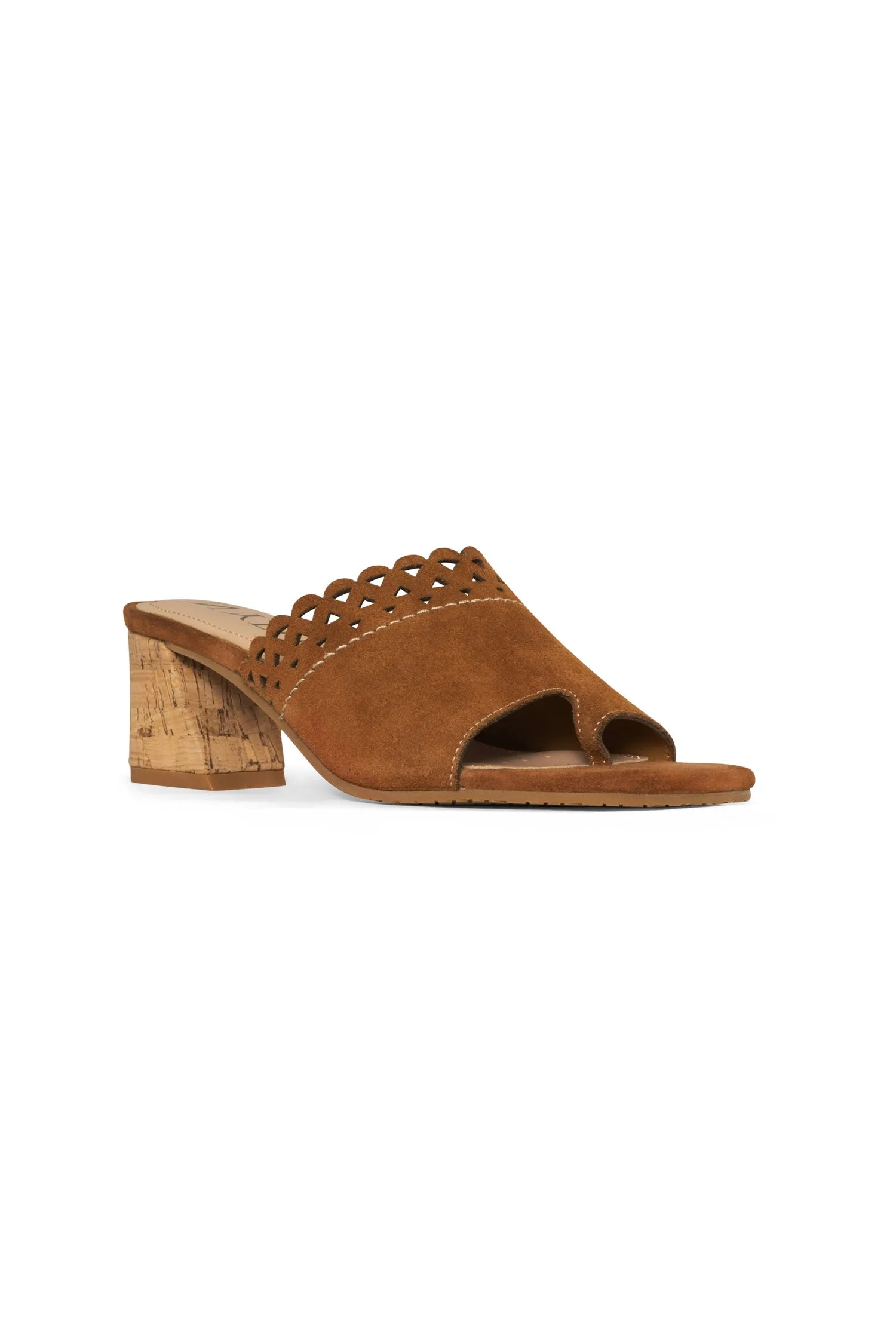 Alanah Mule Sandals - Cognac sold by NYDJ