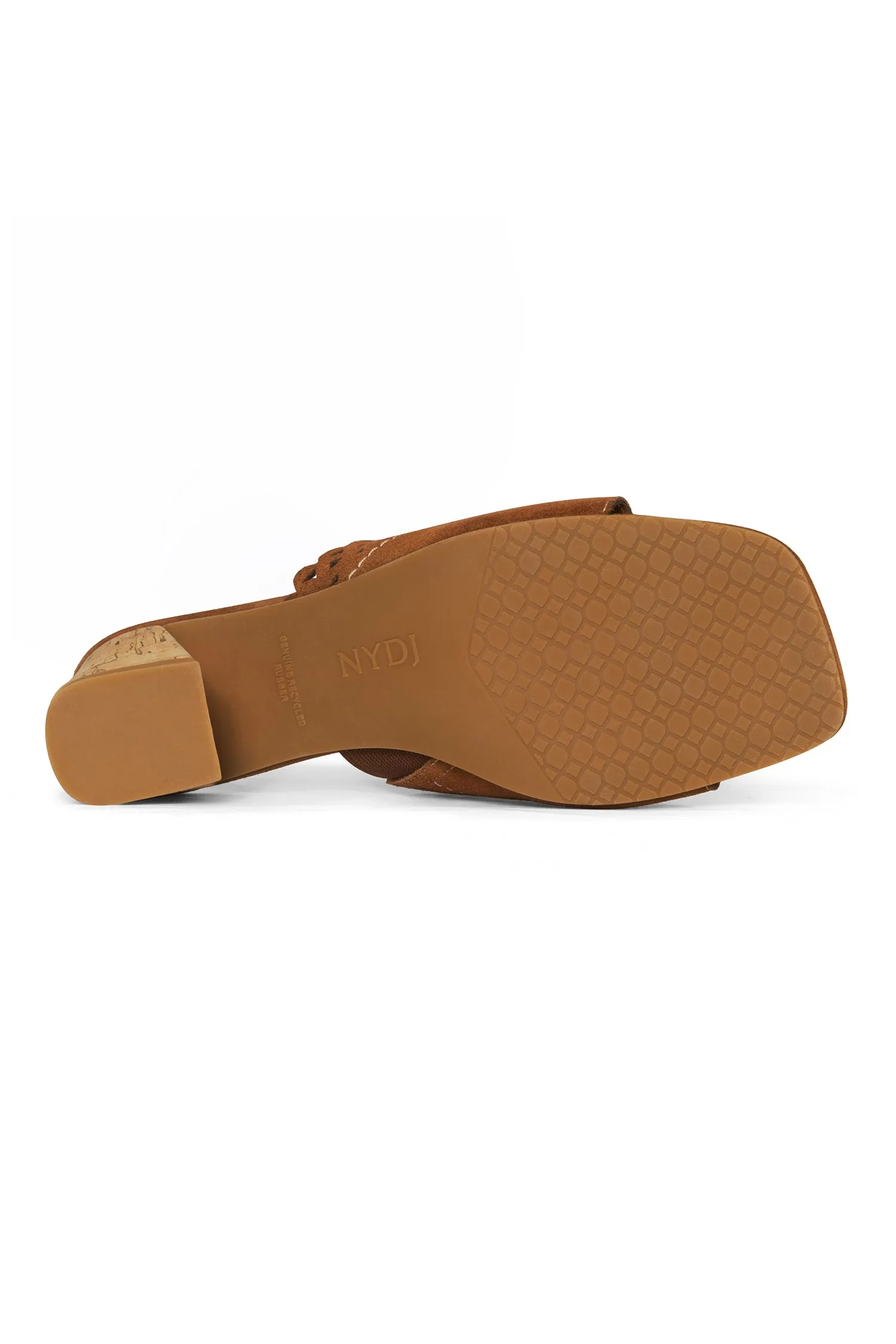 Alanah Mule Sandals - Cognac sold by NYDJ product image thumbnail 5