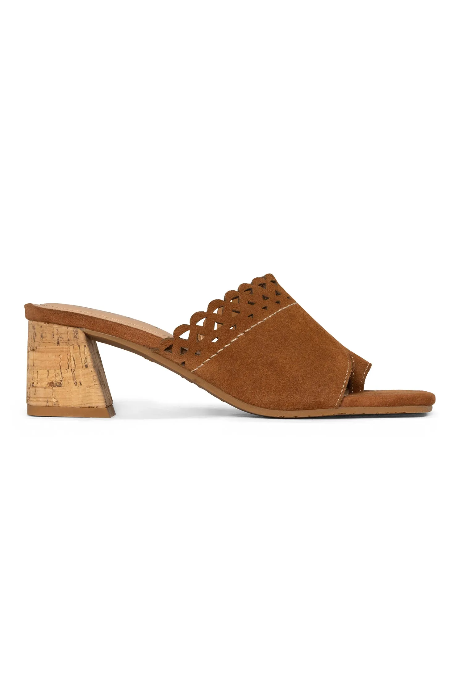 Alanah Mule Sandals - Cognac sold by NYDJ product image thumbnail 2
