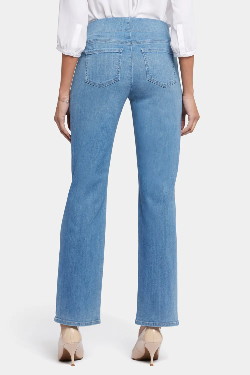 Bailey Relaxed Straight Pull-On Jeans - Nottinghill sold by NYDJ product image thumbnail 2