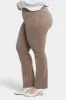 Marilyn Straight Pants In Plus Size - Saddlewood sold by NYDJ