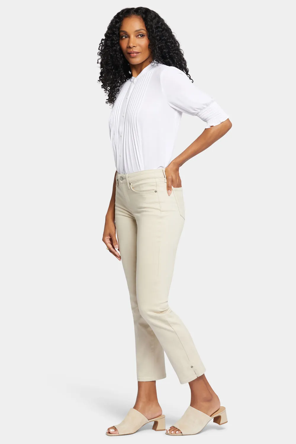 Sheri Slim Ankle Jeans - Feather sold by NYDJ product image thumbnail 5