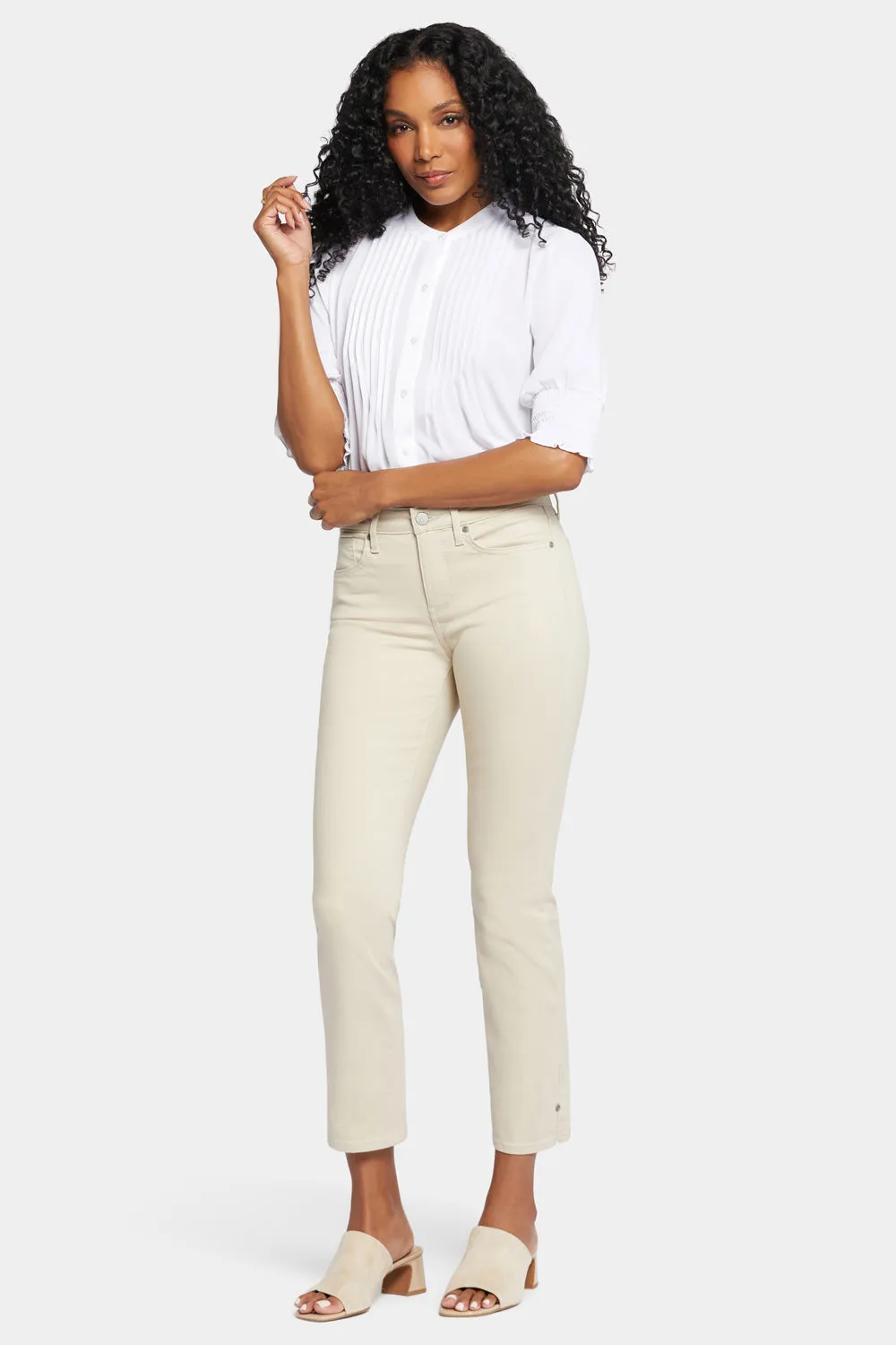Sheri Slim Ankle Jeans - Feather sold by NYDJ product image thumbnail 4