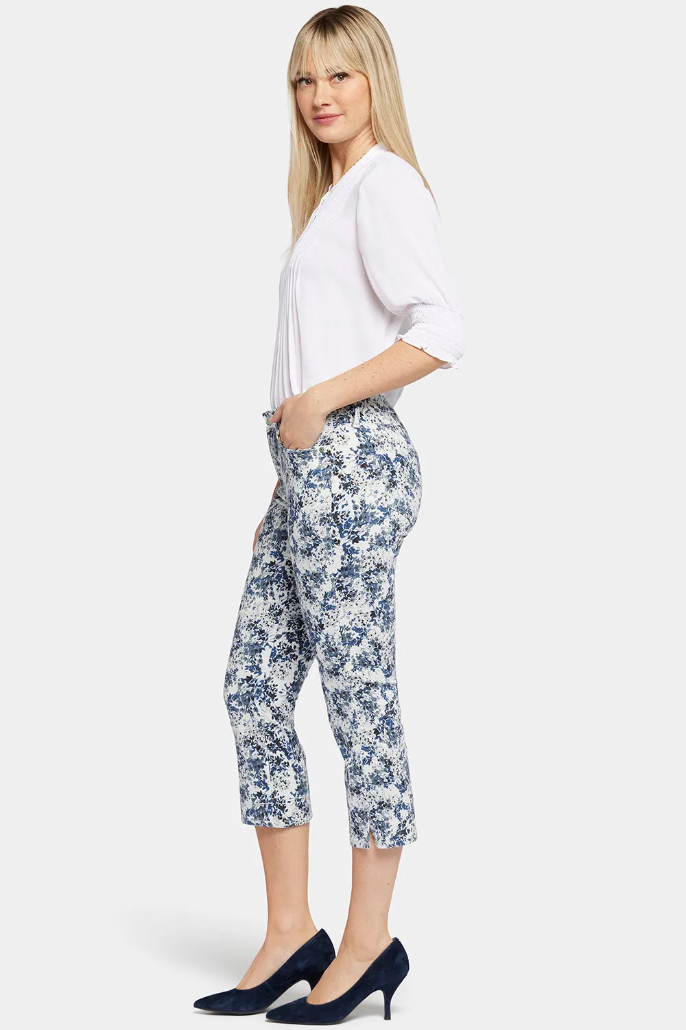 Chloe Capri Jeans In Petite - Forest Lagoon sold by NYDJ product image thumbnail 5