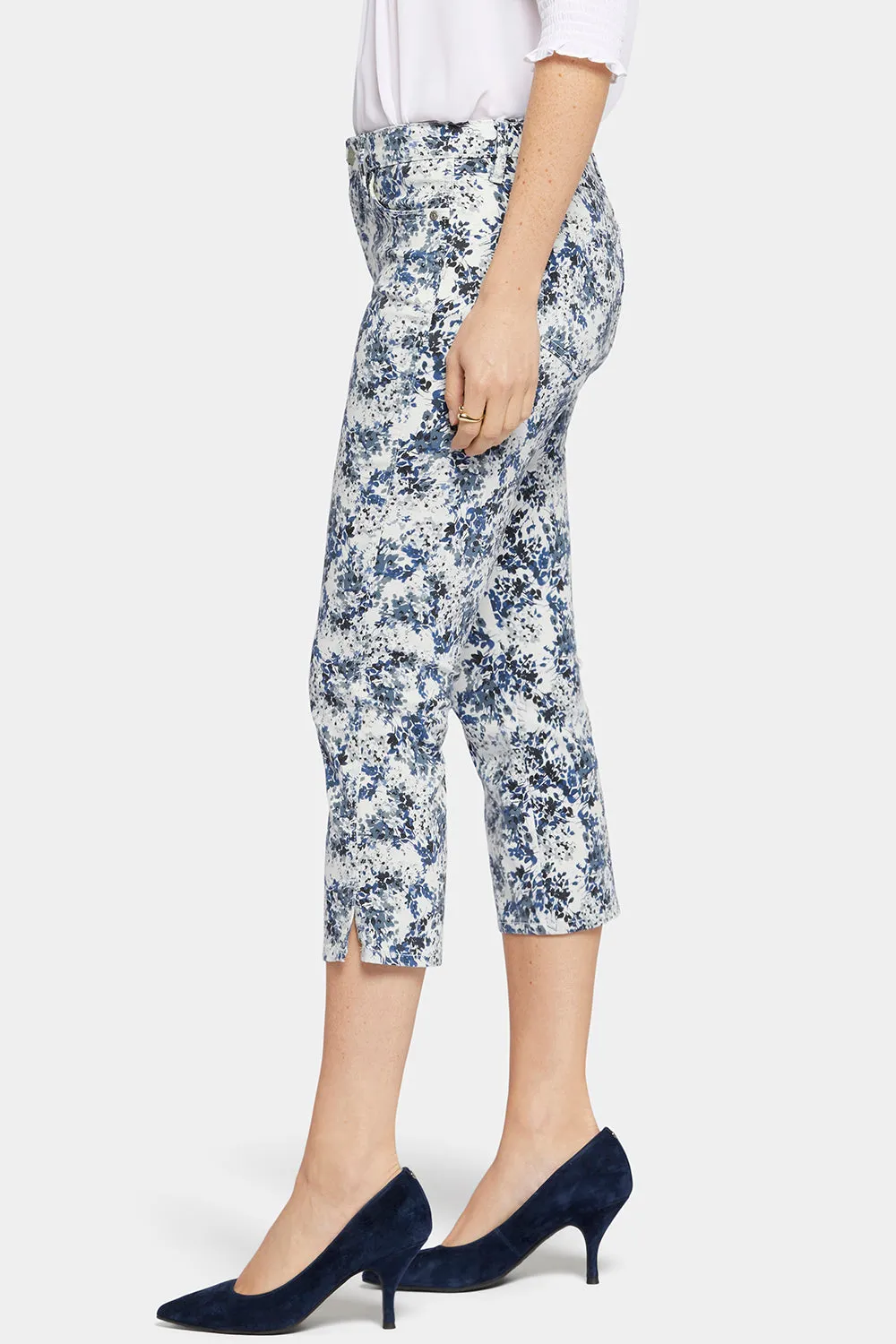 Chloe Capri Jeans In Petite - Forest Lagoon sold by NYDJ product image thumbnail 3