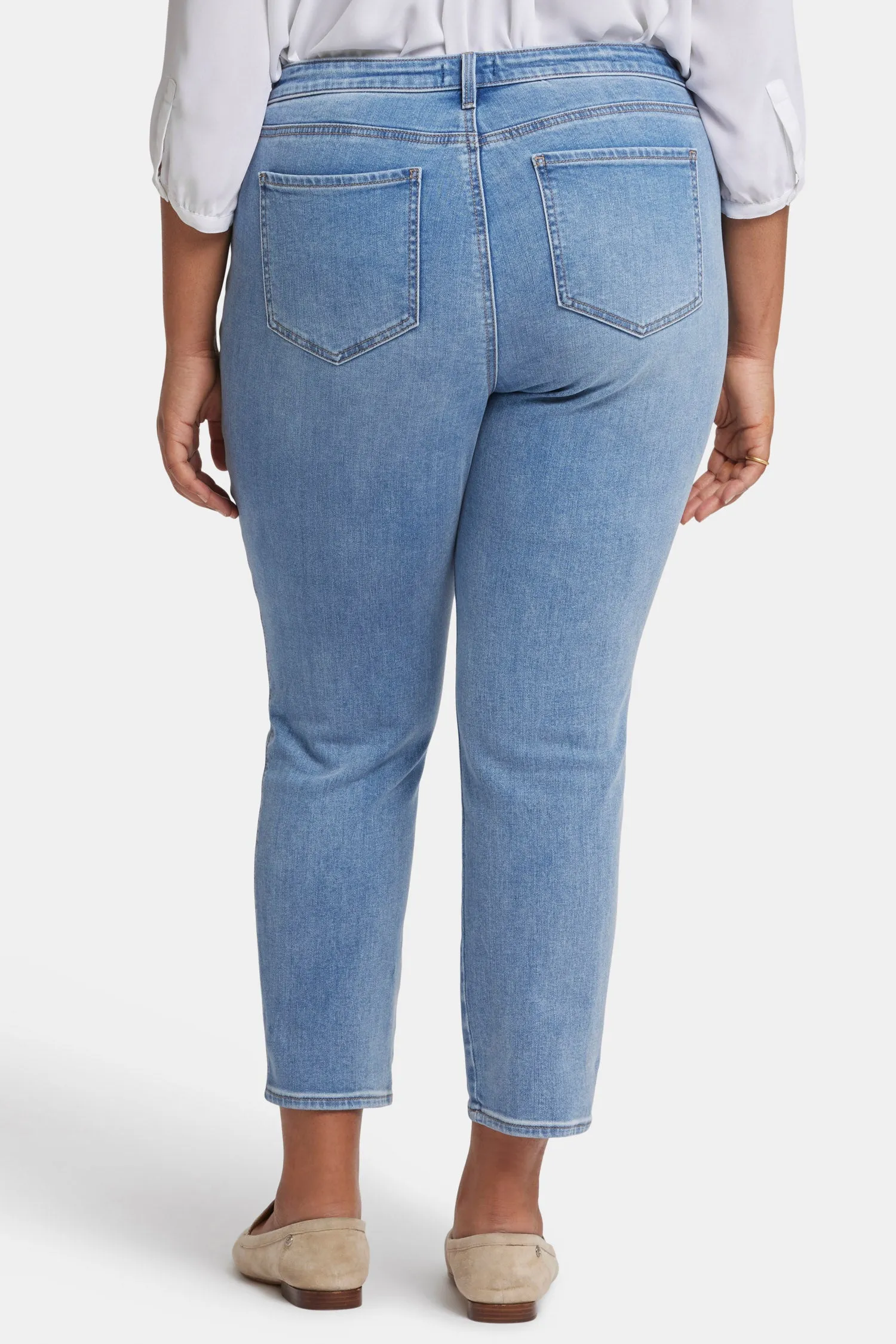 Stella Tapered Ankle Jeans In Plus Size - Crescent Shore sold by NYDJ product image thumbnail 2