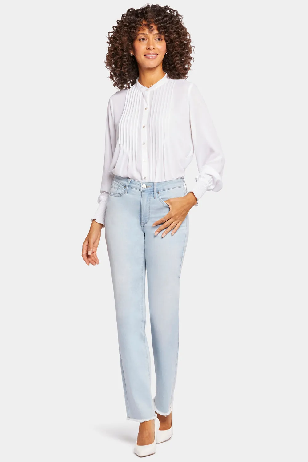 Relaxed Straight Jeans - Brightside sold by NYDJ