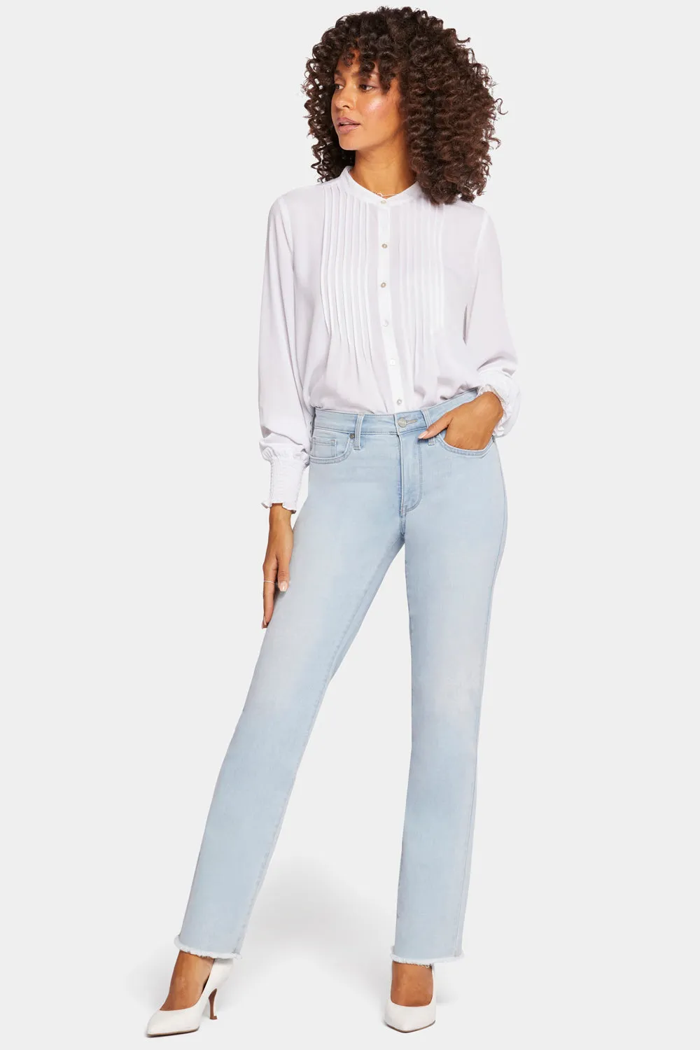 Relaxed Straight Jeans - Brightside sold by NYDJ product image thumbnail 4