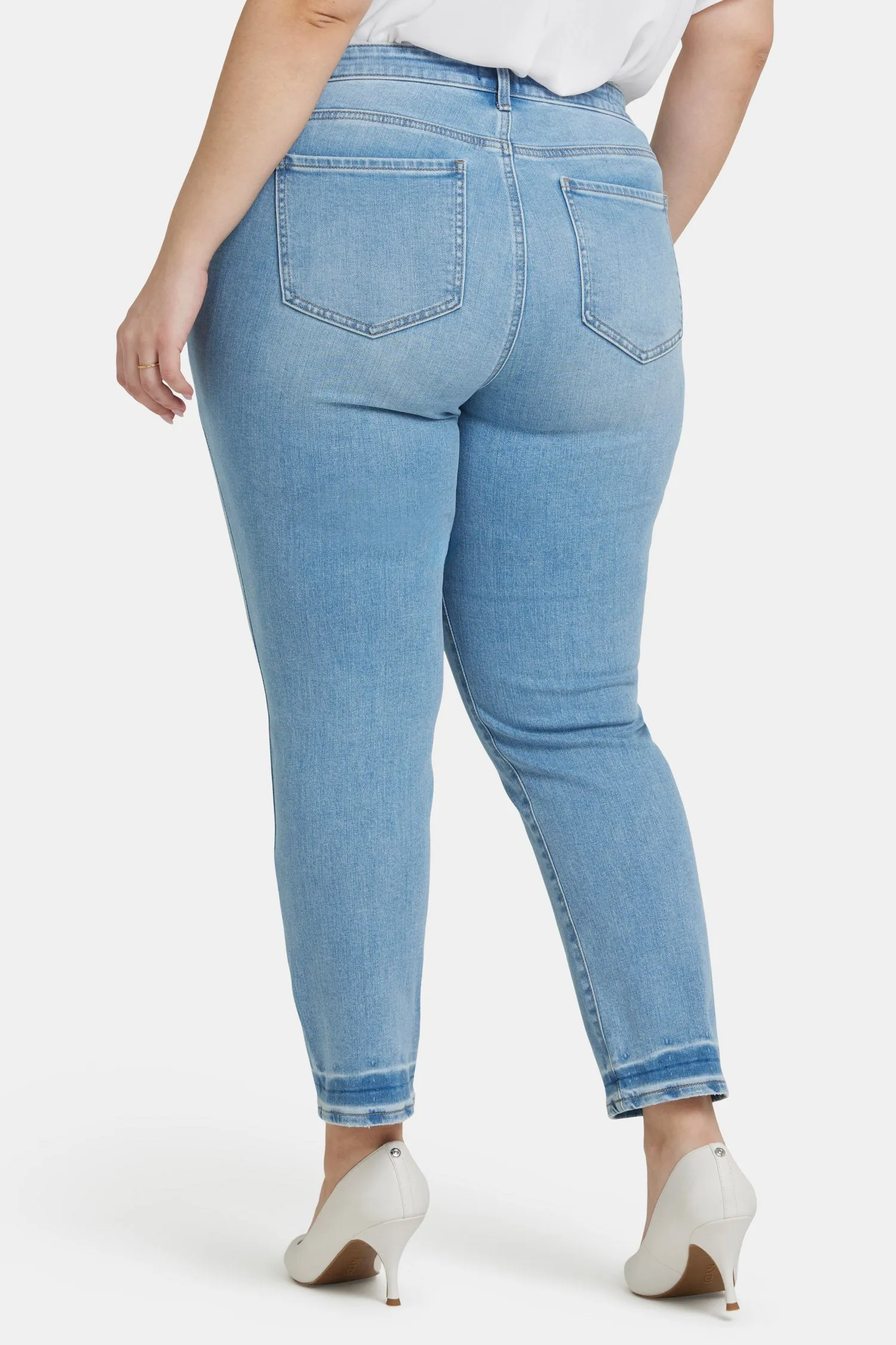 Sheri Slim Ankle Jeans In Plus Size - Riviera Sky sold by NYDJ product image thumbnail 2