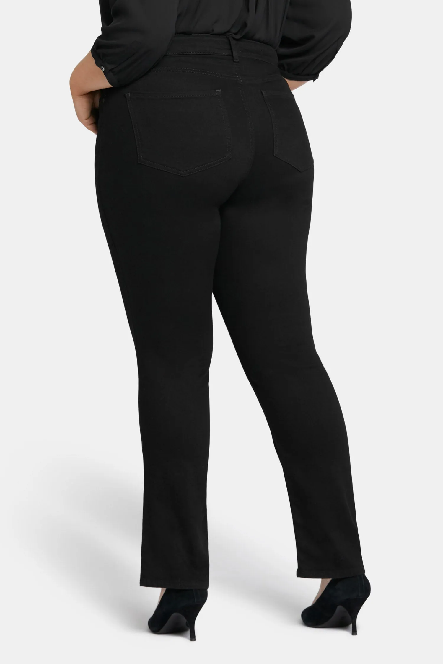 Marilyn Straight Jeans In Plus Size - Black sold by NYDJ product image thumbnail 2
