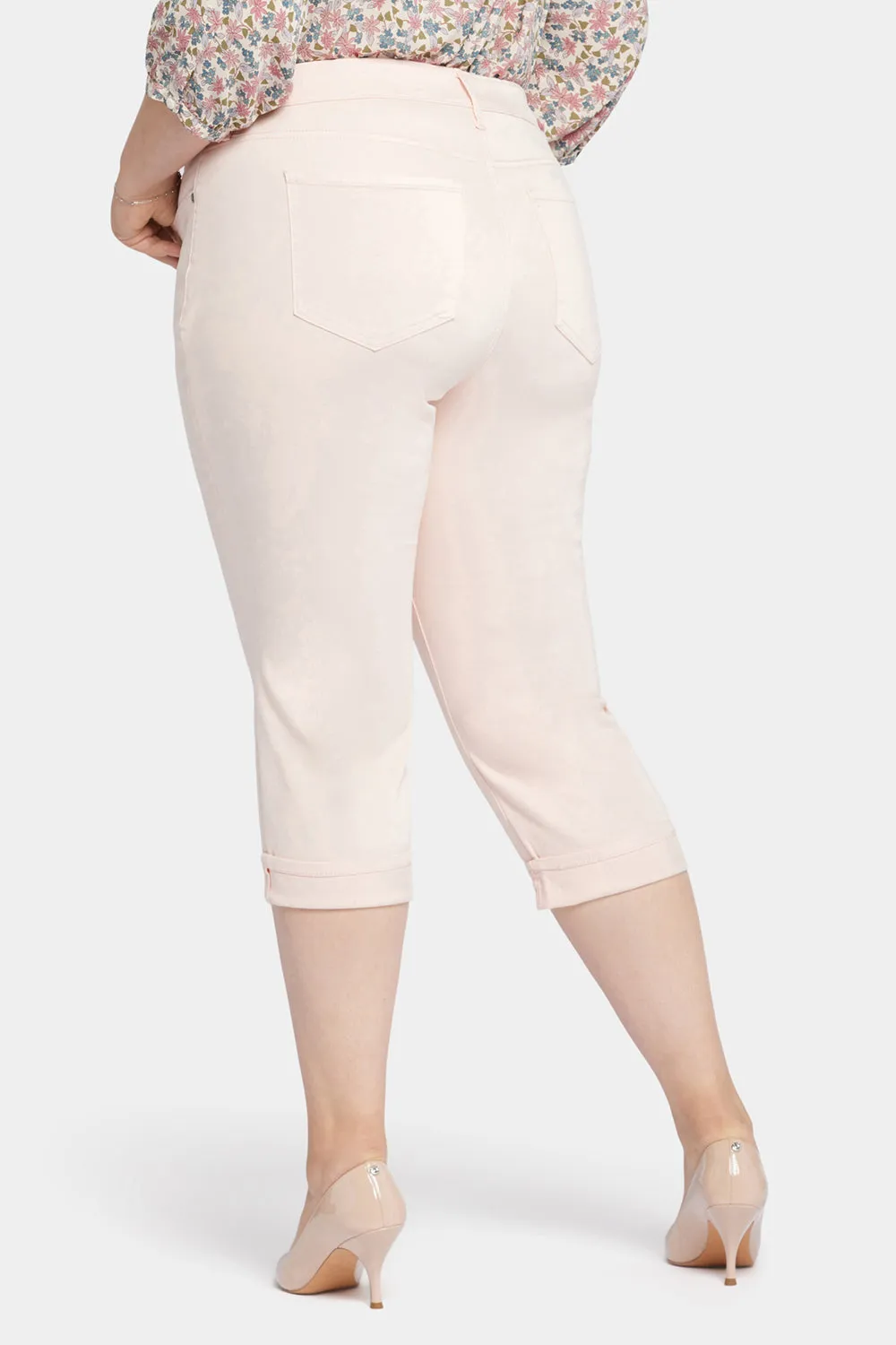 Marilyn Straight Crop Jeans In Plus Size - Pink Dusk sold by NYDJ product image thumbnail 2