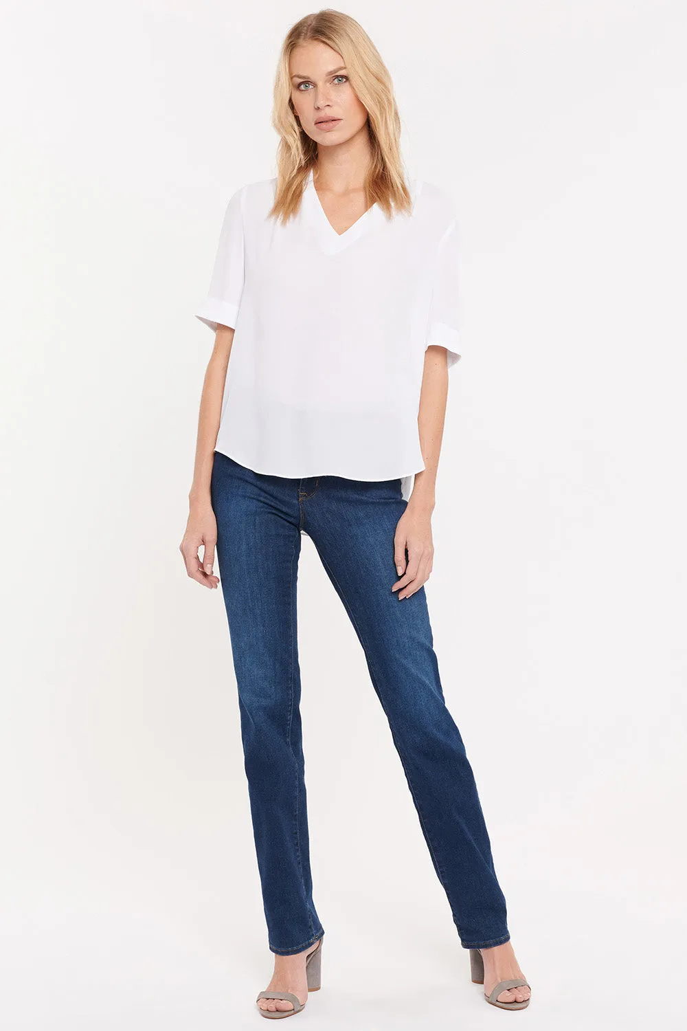 Charming Top - Optic White sold by NYDJ product image thumbnail 5